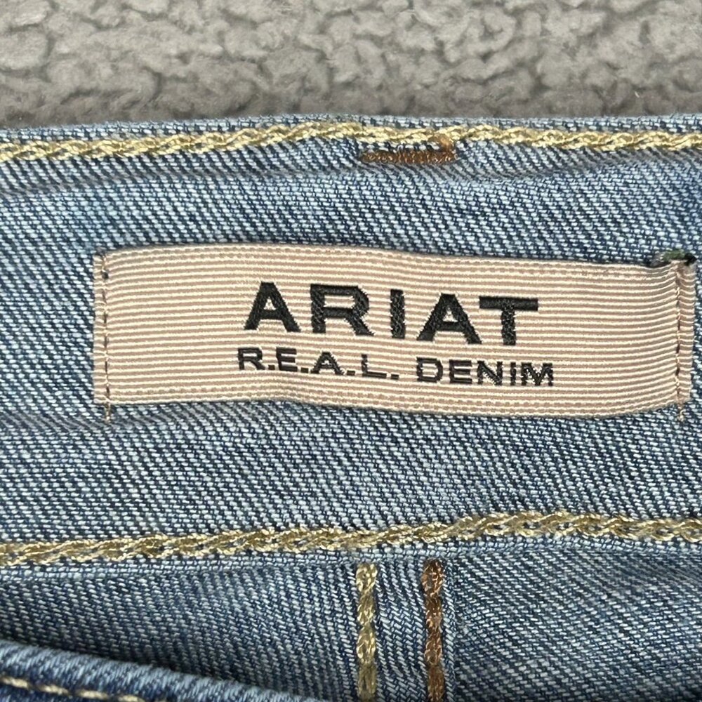 Ariat Jeans Womens 30L Mid Rise Allison Boot Jean Western 34x35 Tall Western - Picture 6 of 16